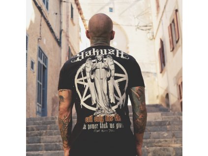 Pánské triko Yakuza Evil Only TSB 23041 Black (Velikost 4XL)