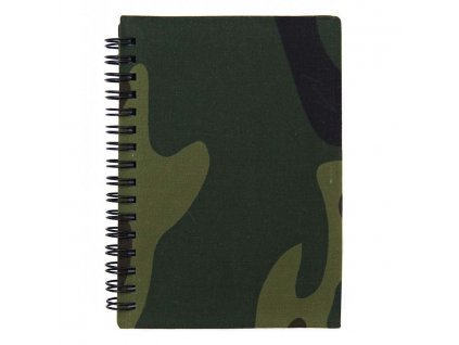 Blok/zápisník kroužkový A6 WOODLAND