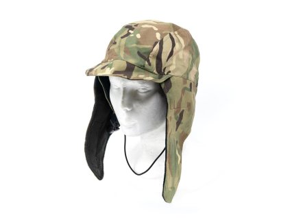 Čepice BRITSKÁ s membránou COLD WEATHER MVP MTP/ČERNÁ (velikost M)