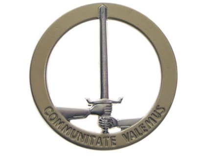 Odznak BW na baret 1. NL/D-CORPS kovový