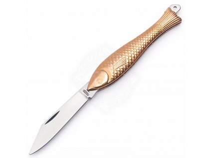 Nůž Mikov Rybička zlatá 130-NZn-1/ZL