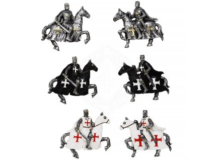 Sada 12 magnetek Rytířská jízda