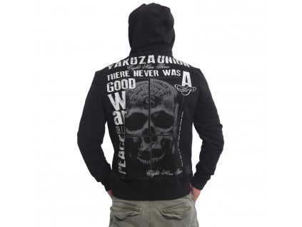 Pánská mikina s kapucí Yakuza Good War 90054 black (Velikost M)