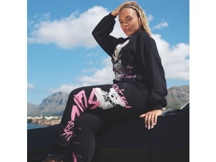 Dámské tepláky Yakuza Teddy Urban 23118 black (Velikost S)