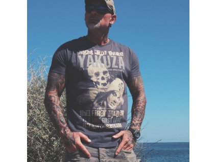 Pánské triko Yakuza First Love TSB 23029 anthracite (Velikost M)