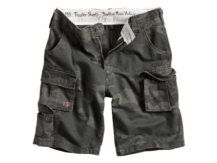 Kraťasy TROOPER BLACK CAMO (velikost XXL)