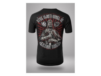 Pánské tričko Česká krev Karel IV (Velikost M)