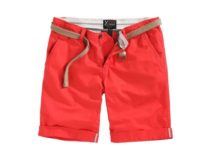 Kraťasy XYLONTUM CHINO ČERVENÉ (velikost M)