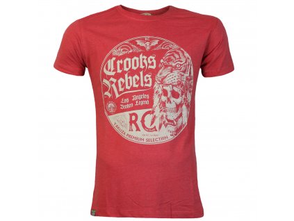 Pánské triko Yakuza Premium YPS 3614 red (Velikost 4XL)