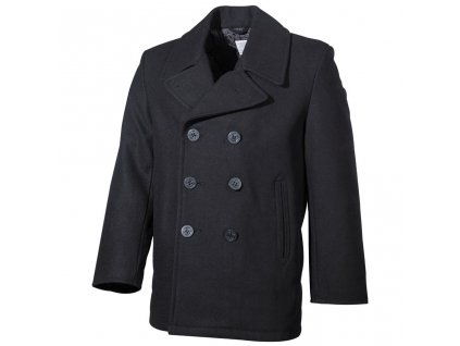 Kabát US Pea Coat ČERNÝ  + Doprava zdarma na další nákup