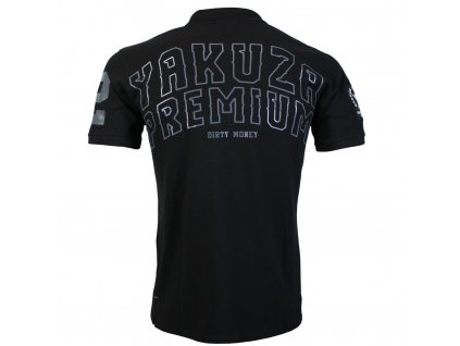 Yakuza Premium Poloshirt 3520 black  + Sleva 5% Zadejte v košíku kod "YAKUZA" a sleva je Vaše
