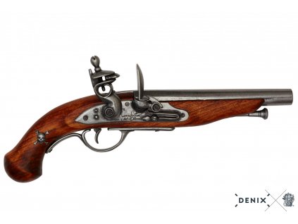 denix Flintlock pirate pistol France 18th C