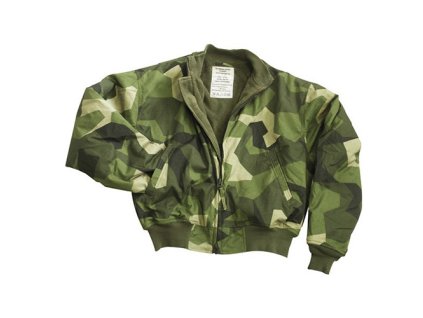 Bunda US TANKER ŠVÉDSKÉ maskování (velikost XL)