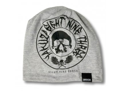 Kulich unisex Yakuza Tweak Beanie 23301 grey melange (Velikost one size)