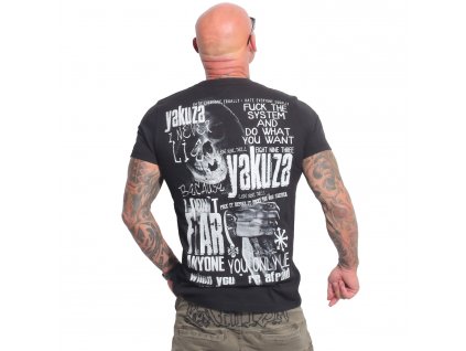 Pánské triko Yakuza Fear 23036 black (Velikost XL)