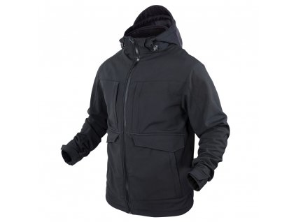 Parka OVERCAST SOFTSHELL ČERNÁ  + Doprava zdarma na další nákup