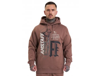 Pánská Mikina Amstaff Anturis brown (Velikost M)
