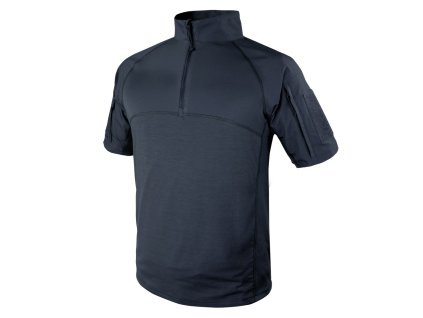 Košile taktická COMBAT krátký rukáv MODRÁ (velikost S)