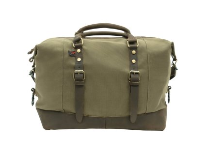 Taška cestovní CARRY-ON plátěná ZELENÁ  + Doprava zdarma na další nákup