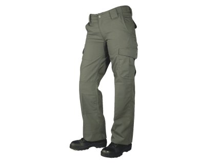 Kalhoty dámské 24-7 ASCENT micro rip-stop LE GREEN (velikost 6)