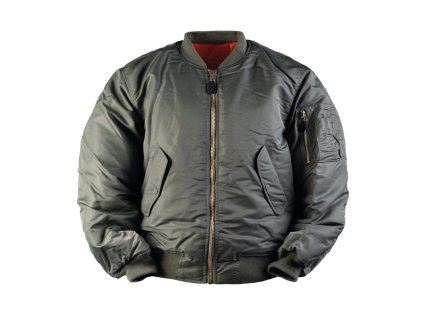 Bunda bomber MA1® BASIC ZELENÁ (velikost M)