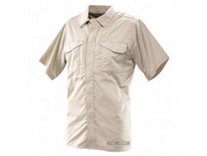 Košile 24-7 UNIFORM krátký rukáv rip-stop KHAKI  + Doprava zdarma na další nákup