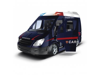 RE.EL Toys RC auto mobilní policejní jednotka Carabinieri 1:20 27MHz RTR