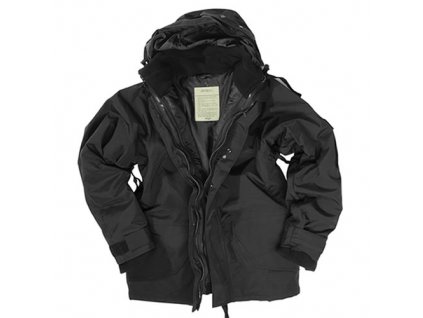 Bunda US s vložkou FLEECE ČERNÁ + Doprava zdarma na další nákup