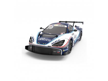 Siva RC auto MC Laren 720S GT3 1:12 100% RTR modrý