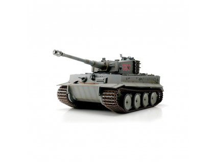 Torro RC tank German Tiger I IR 1:16 šedý 2,4 Ghz RTR, proporcionální  + Doprava zdarma na další nákup