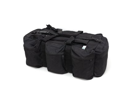 Taška/batoh transportní velká 6 bočních kapes ČERNÁ použitá  + Doprava zdarma na další nákup