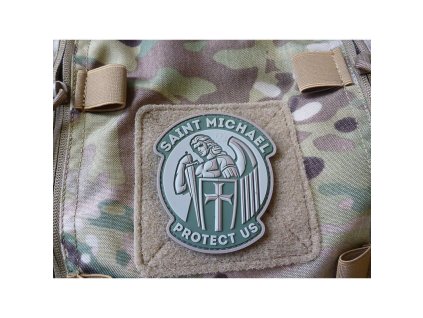 Nášivka SANKT MICHAEL plast velcro MULTICAM