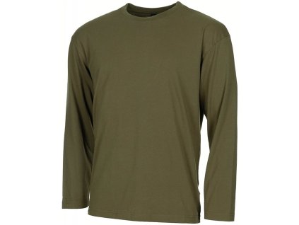 Triko dlouhý rukáv bavlněné ZELENÉ (velikost 3XL)