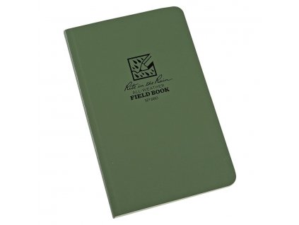 Blok voděodolný TACTICAL Field Book ZELENÝ