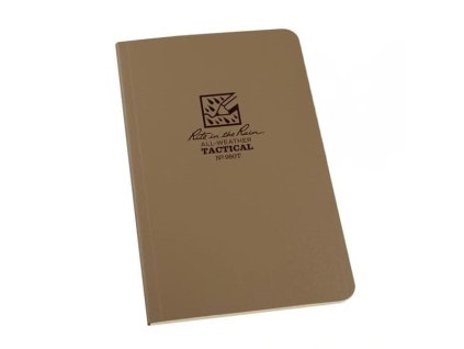 Blok voděodolný TACTICAL Field Book DESERT