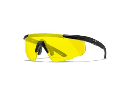 Brýle střelecké SABER ADVANCED ČERNÝ rám ŽLUTÁ skla  + Doprava zdarma na další nákup