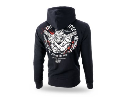 Pánská mikina se zipem Dobermans Aggressive BANG BANG BZ330A (Velikost M)