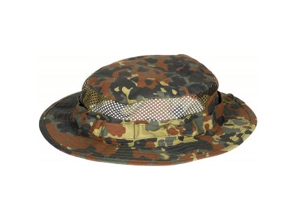 Klobouk Mesh Boonie FLECKTARN