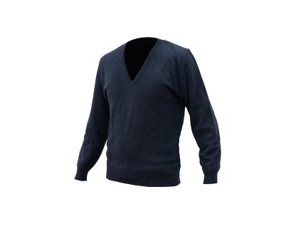 Svetr SK střih do V MODRÝ použitý