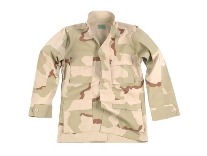 Blůza US typ BDU bavlna rip-stop 3-COL DESERT (velikost XXL)