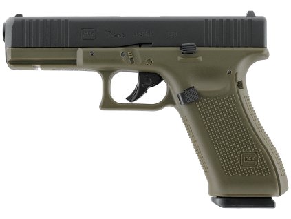 Vzduchová pistole Umarex Glock 17 Gen5 BlowBack Battlefield Green 4,5mm  + Doprava zdarma na další nákup