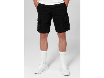 PitBull West Coast - pánské šortky JACKAL černé (Velikost M)