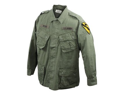 Blůza M64 VIETNAM šikmé kapsy ZELENÁ (velikost S)