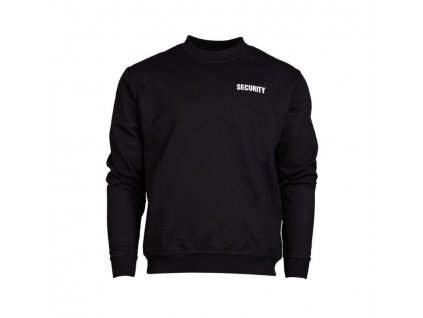 Mikina s nápisem SECURITY ČERNÁ