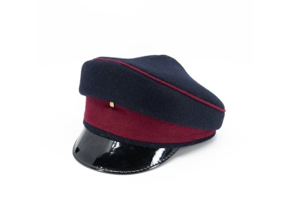 Brigadýrka BRITSKÁ dámská TMAVĚ MODRÁ-PURPUROVÁ (velikost 54)