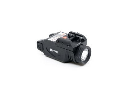 Svítilna WL20 na pistoli dobíjecí s laserem, 500 lumenů  + Doprava zdarma na další nákup