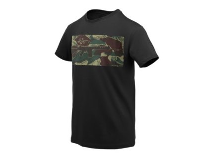 Triko FN FAL ČERNÉ/RHODESIAN CAMO (velikost 3XL)