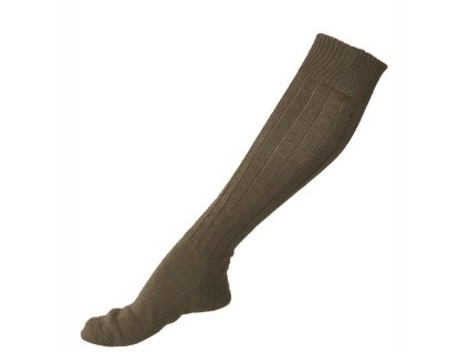 Podkolenky BW pletené ZELENÉ (velikost 5)