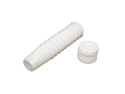 Kelímek s víčkem 50ml bílý 10ks v balení