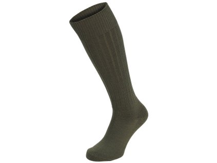 Podkolenky zimní BW ZELENÉ (velikost 39-41)